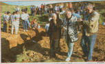 Exhumacin fosa de Piedrafita de Babia en julio de 2002 