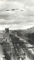 Aviones facciosos Bombardean Madrid.-