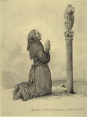 Castelao.- Galicia Mrtir.- "Queman, roban y asesinan en tu nombre!".