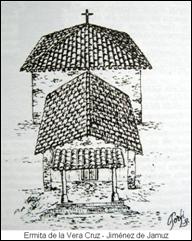 Ermita de la Vera Cruz. Dibujo de Porfirio Gordn.