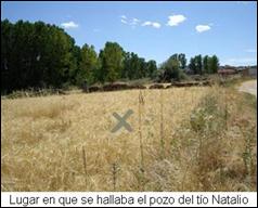 Lugar en el que se halla el pozo-noria del to Natalio.
