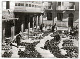 La Plaza de los Cacharros, en La Baeza. 1918.-