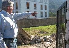 Recinto de Villamann donde se encerraba a los paseados 